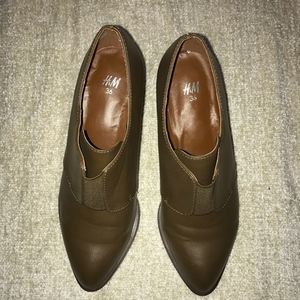 H&M Heeled oxfords